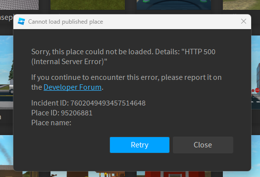 Meshes and sounds do not load within Roblox Studio and also the main ...